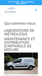 Mobile Screenshot of mpq-electronique.fr